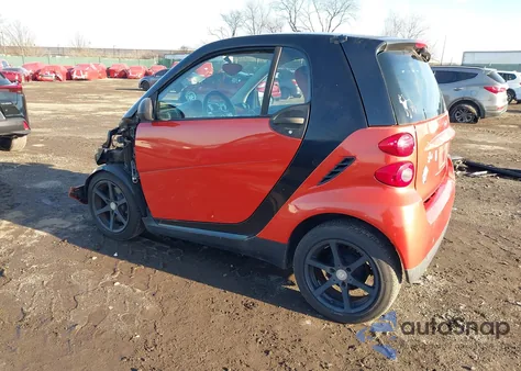 2008 Smart Fortwo Passion/Pure из США, поврежденный, VIN WMEEJ31X68K170400